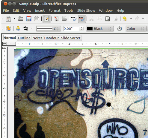 LibreOffice Impress
