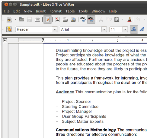 LibreOffice Writer