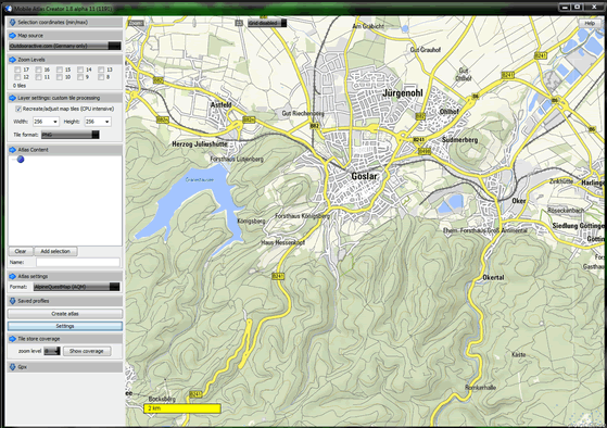 Mobile Atlas Creator